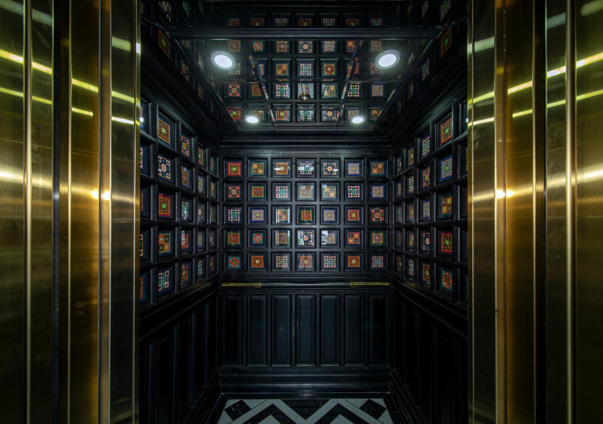 Silk Path Grand Sapa Resort & Spa Экстерьер фото The elevator of the hotel